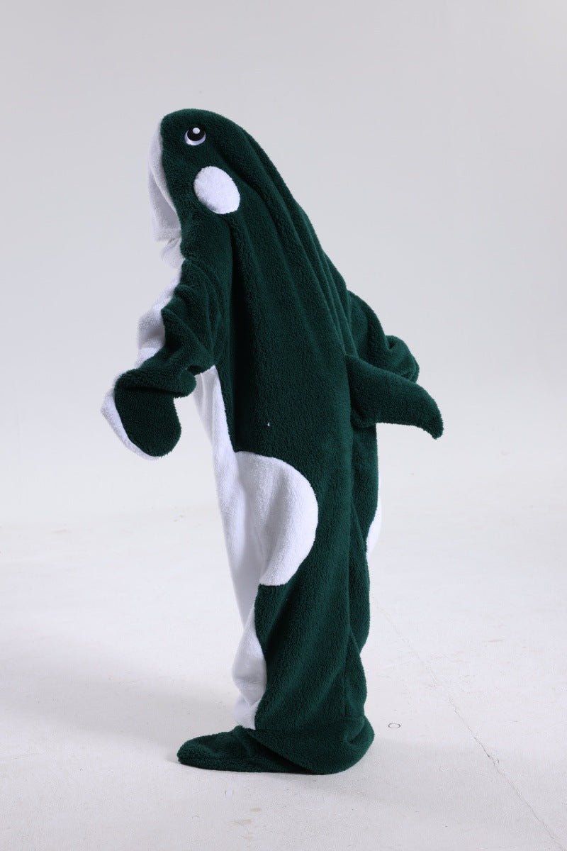 Dolphin Shark Blanket Soft Hooded Sleeping Bag - Body Bliss Essentials