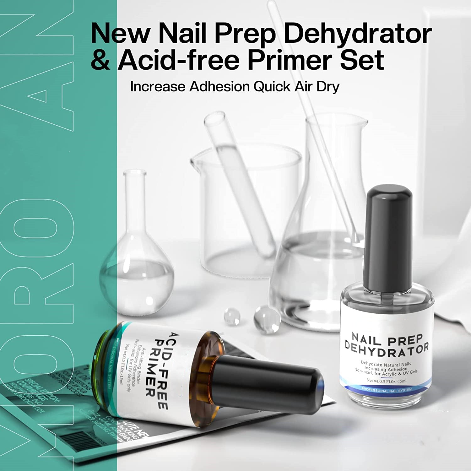Nail Prep Dehydrator & Acid - Free Primer Set - Body Bliss Essentials