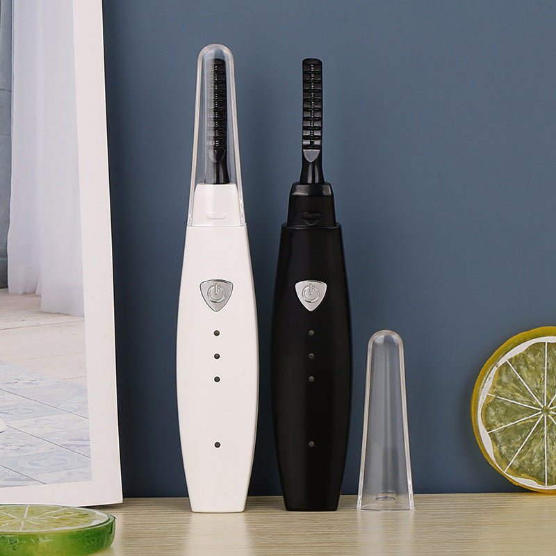 Electric Heated Eyelash Curler USB Rechargeable Eyelashes Curler Quick Heating Natural Eyelash Curler Long Lasting Makeup Tools - Body Bliss Essentials