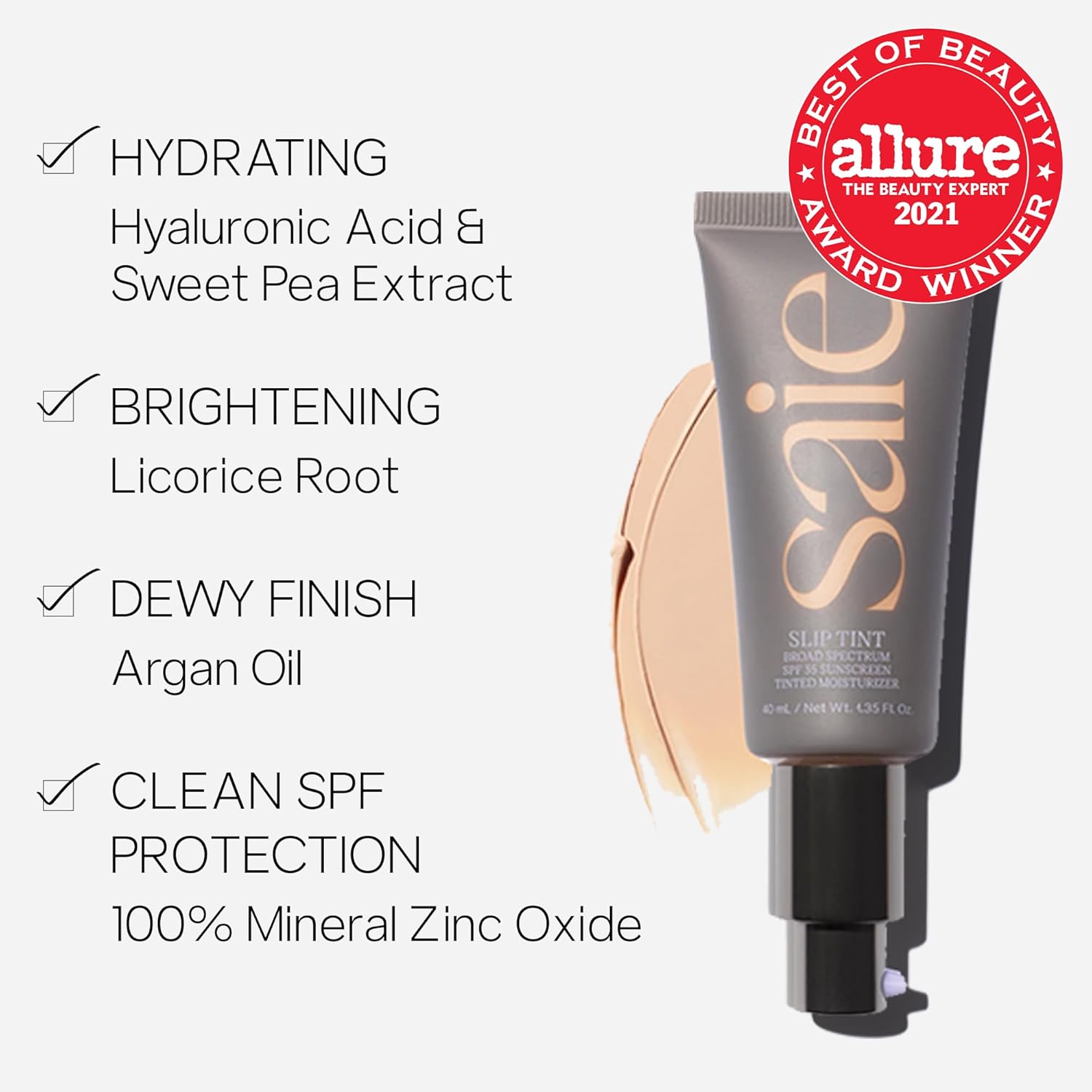Saie Slip Tint Tinted Moisturizer - Body Bliss Essentials