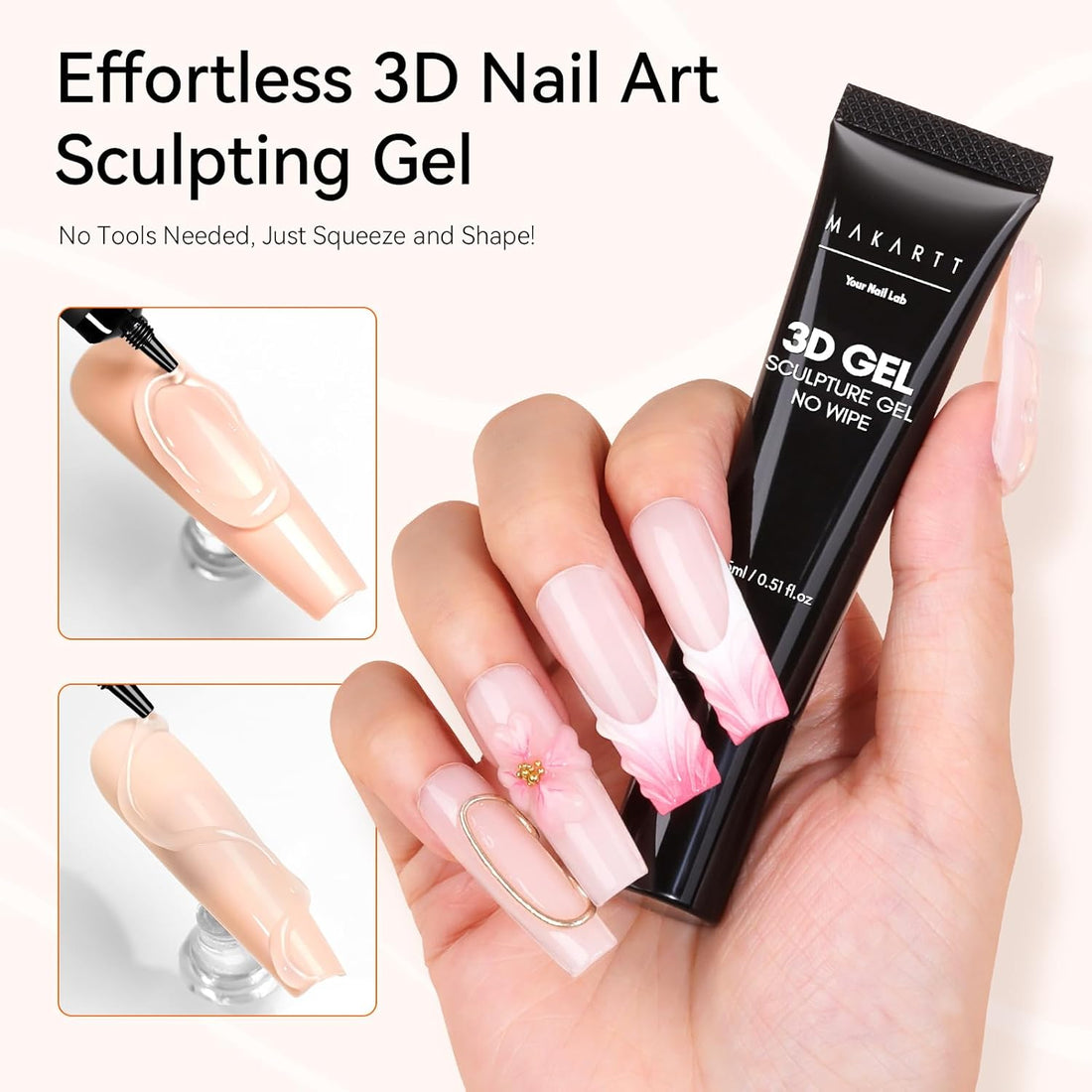 Makartt 3D Nail Gel Nail Art - Body Bliss Essentials