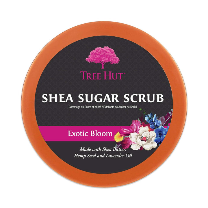 Tree Hut Exotic Bloom Shea Sugar Scrub - Body Bliss Essentials