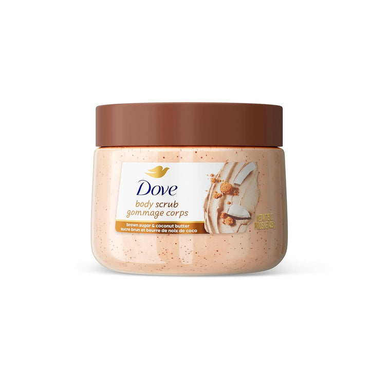 Dove Brown Sugar and Coconut Body Scrub - Body Bliss Essentials