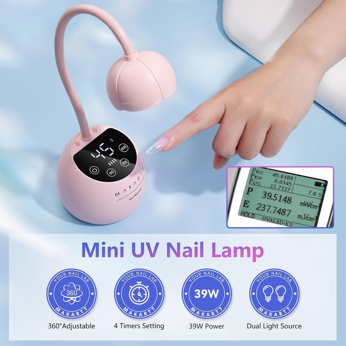 Makartt UV LED Nail Lamp - Body Bliss Essentials