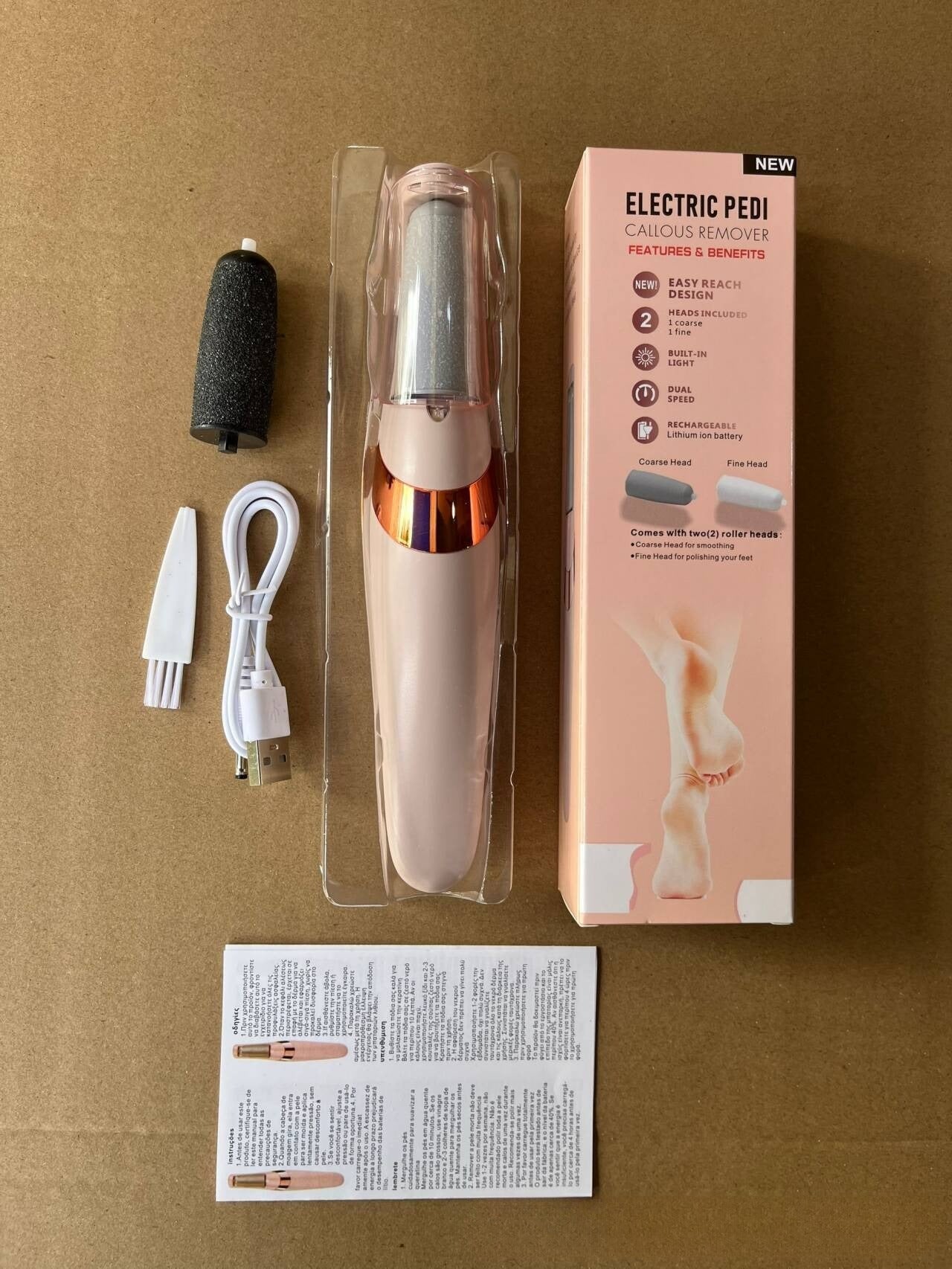 Electric Foot Grinder Foot Peeling Machine Foot Repair Tool - Body Bliss Essentials