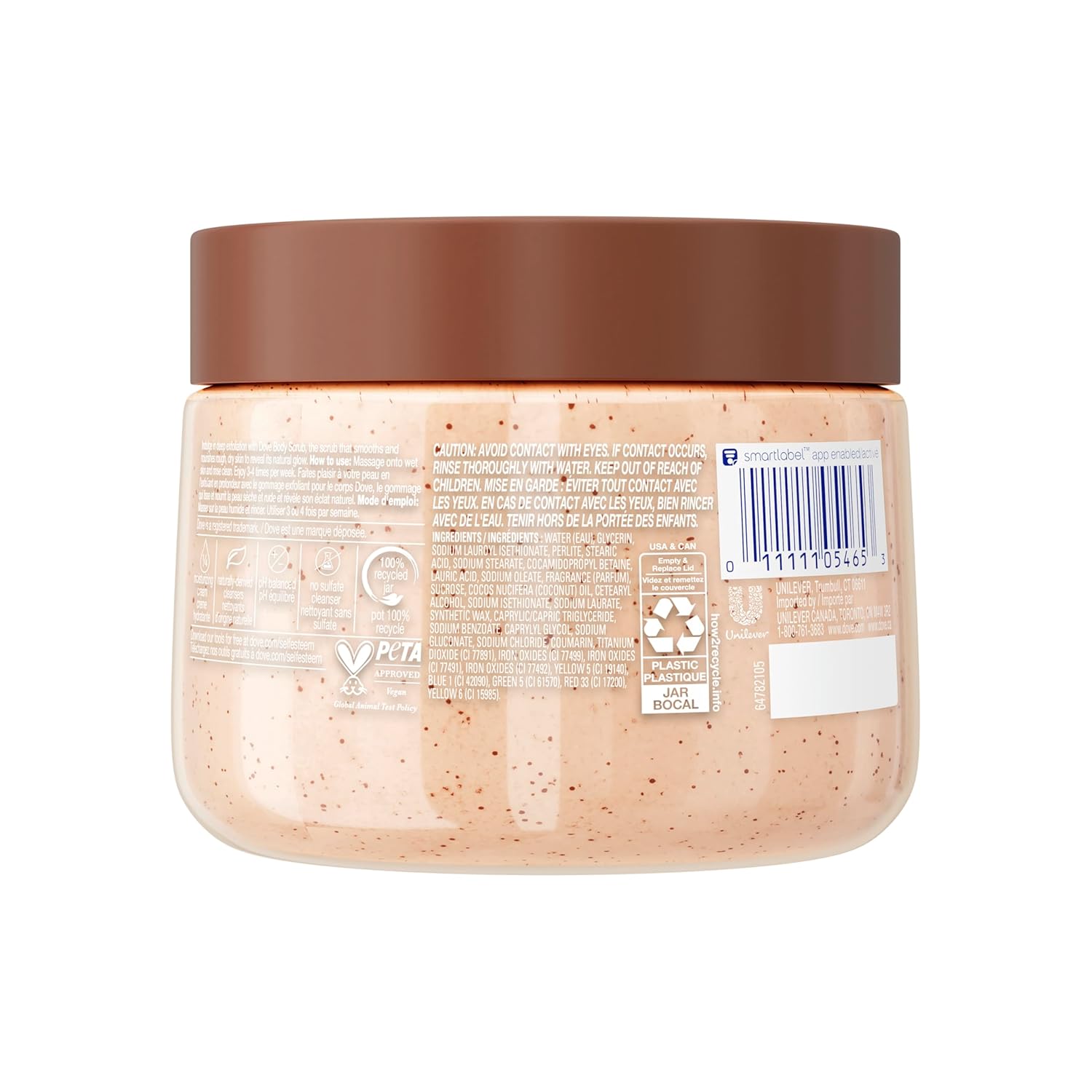 Dove Brown Sugar and Coconut Body Scrub - Body Bliss Essentials