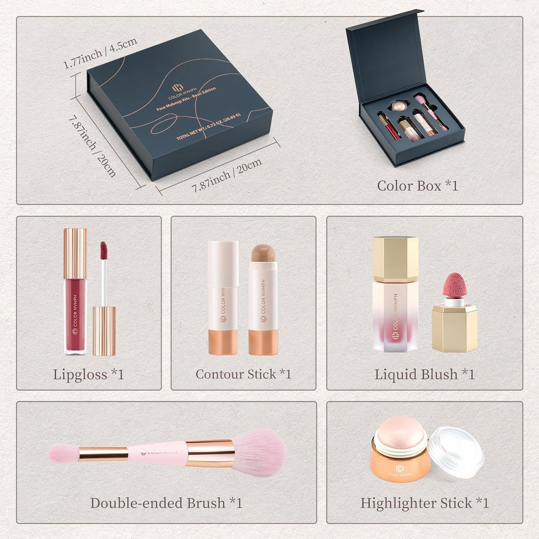 Color Nymph Face Makeup Kit - Body Bliss Essentials