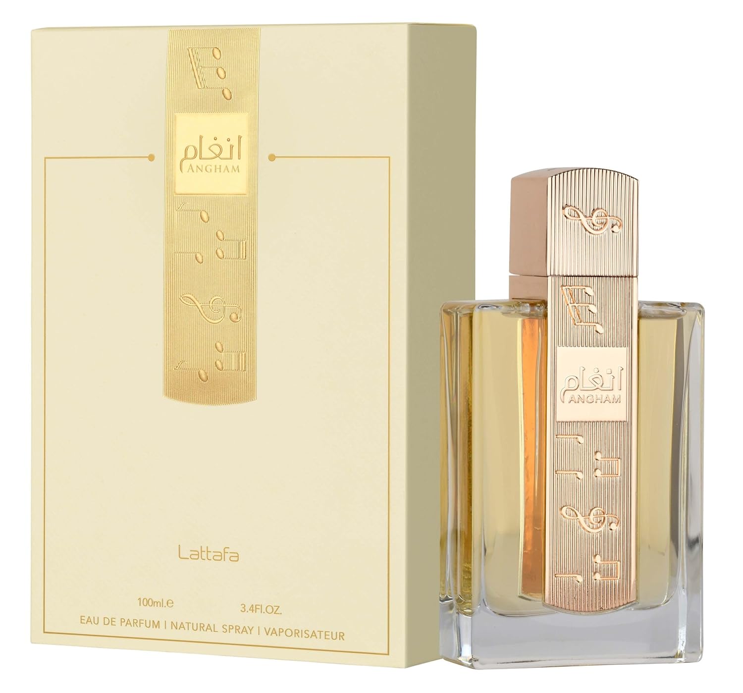 Lattafa Angham - Citrus, Lavender, Musk, Amber, Vanilla - Body Bliss Essentials