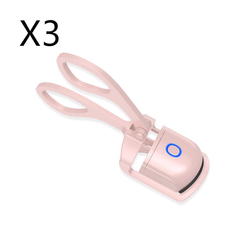 Heated Eyelash Curler Electric Temperature Control Mini Eyelash Curler Electric Portable Charging - Body Bliss Essentials