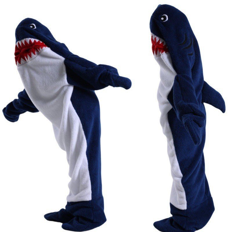 Dolphin Shark Blanket Soft Hooded Sleeping Bag - Body Bliss Essentials