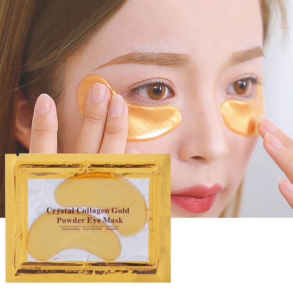 Beauty Gold Crystal Collagen Patches For Eye Anti - Aging Acne Eye Mask Korean Cosmetics Skin Care - Body Bliss Essentials