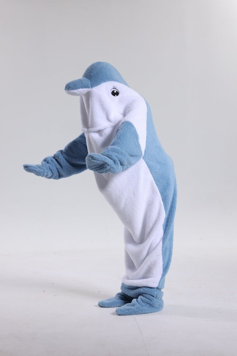 Dolphin Shark Blanket Soft Hooded Sleeping Bag - Body Bliss Essentials