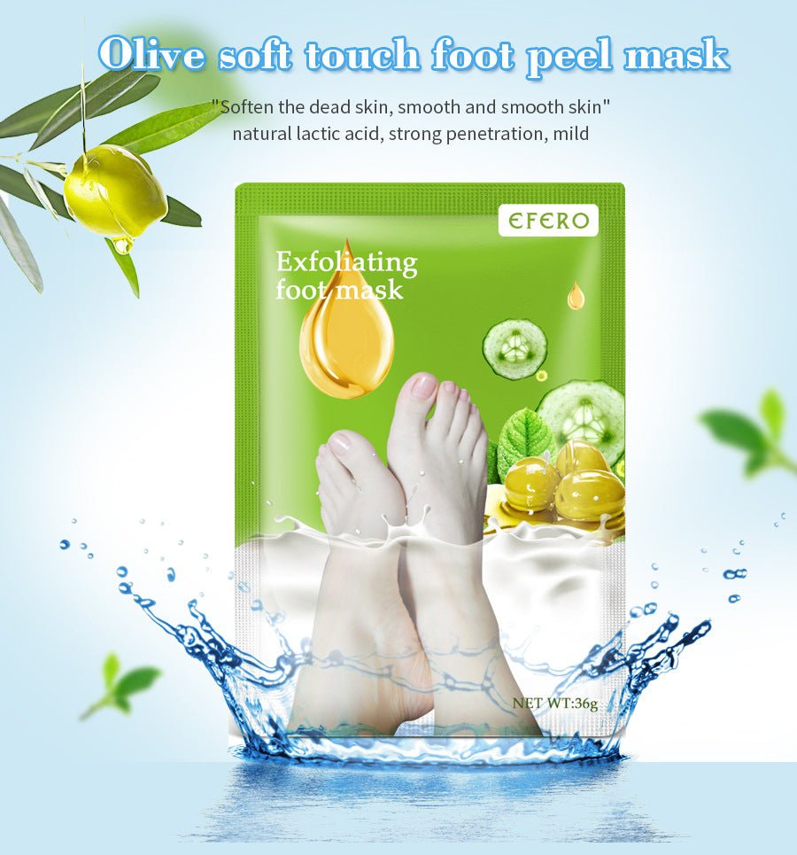 Exfoliating Foot Mask Foot SPA Pedicure Socks Removing Dead Skin Whitening Heels Feet Peeling Anti Cracked Foot Skin Care - Body Bliss Essentials