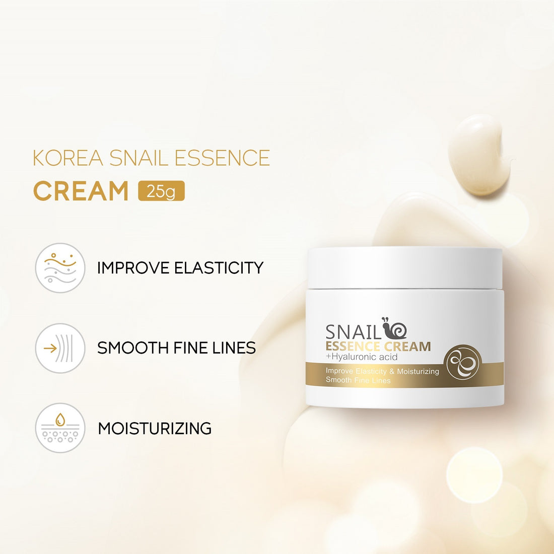 Moisturizing Skin Care Products Laikou Snail Cream - Body Bliss Essentials