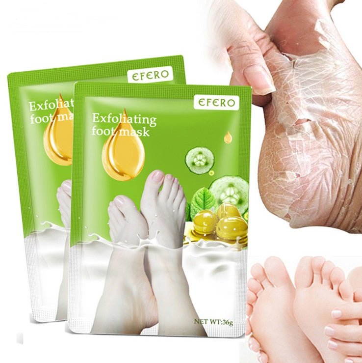 Exfoliating Foot Mask Foot SPA Pedicure Socks Removing Dead Skin Whitening Heels Feet Peeling Anti Cracked Foot Skin Care - Body Bliss Essentials