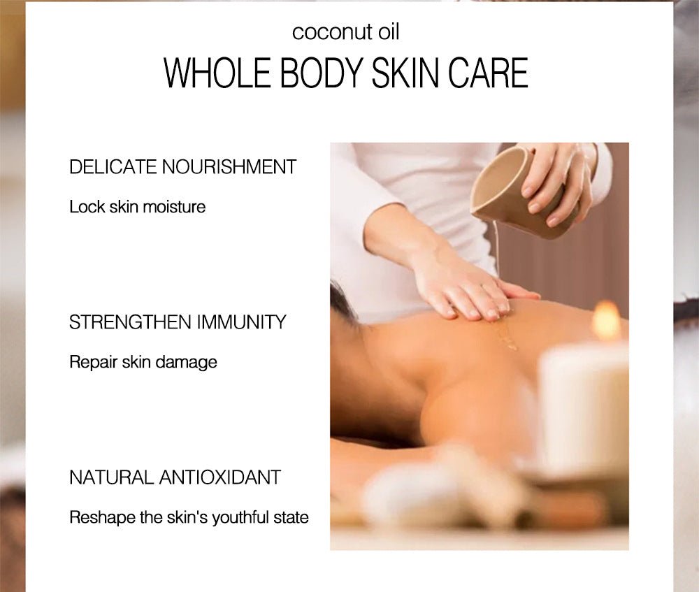 Coconut Skin Care Massage Body Care Essential Oil - Body Bliss Essentials