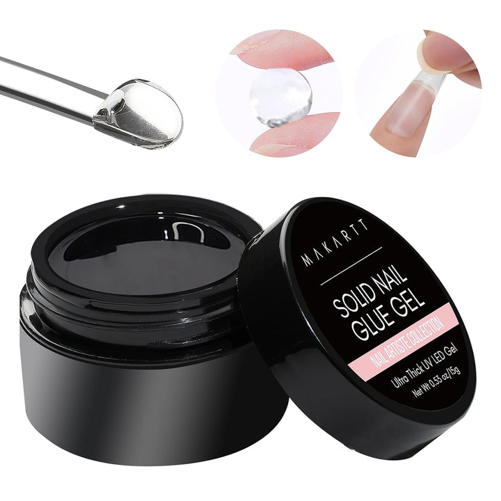 Makartt Solid Nail Glue Gel for Press On Nails - Body Bliss Essentials