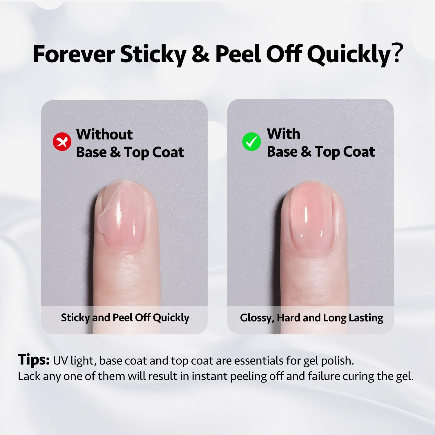 GAOY Clear Builder Gel for Nails - Body Bliss Essentials