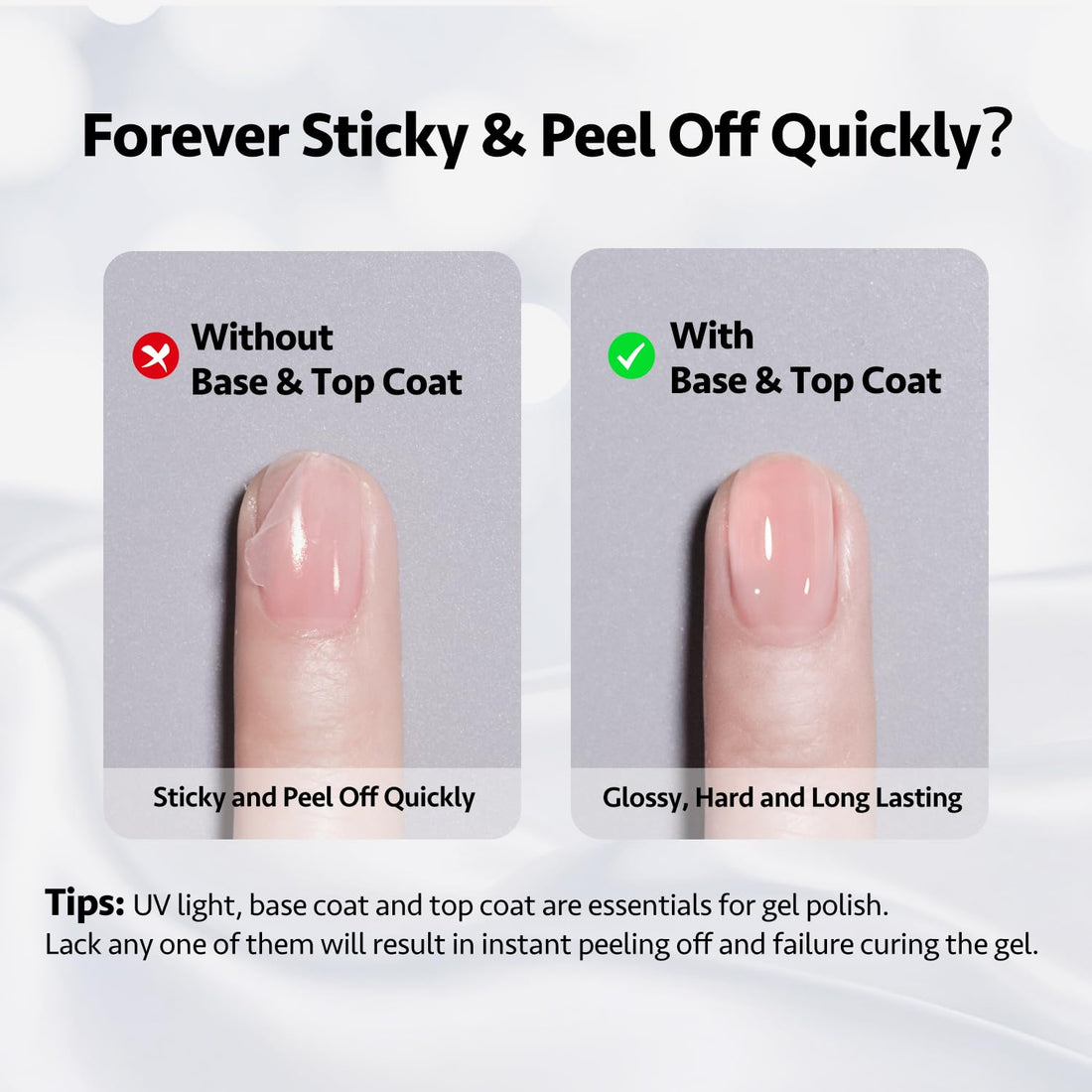 GAOY Clear Builder Gel for Nails - Body Bliss Essentials