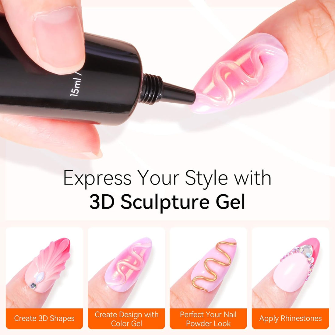 Makartt 3D Nail Gel Nail Art - Body Bliss Essentials
