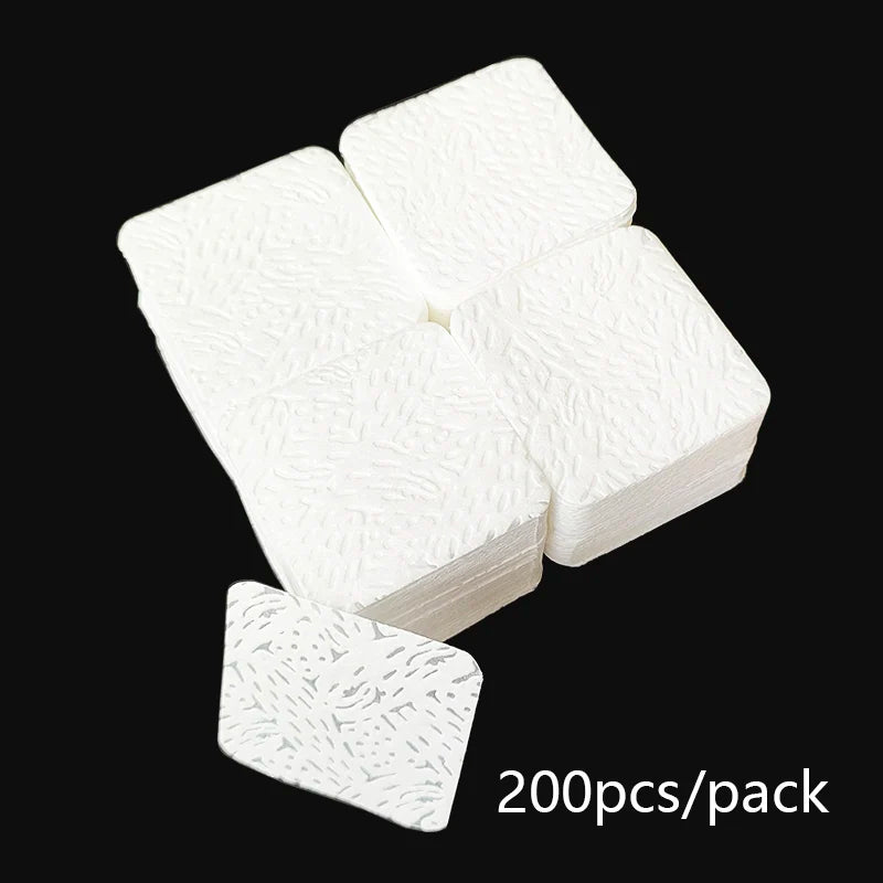 Lint Free Nail Wipes Nail Polish Remover Cleaning Wipes - Body Bliss Essentials