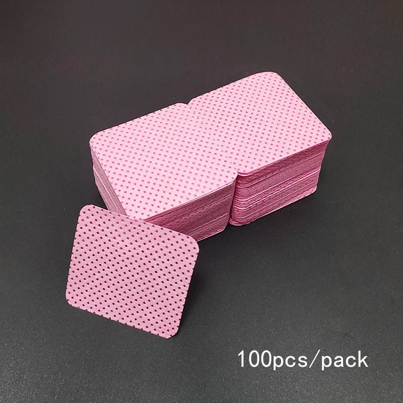 Lint Free Nail Wipes Nail Polish Remover Cleaning Wipes - Body Bliss Essentials