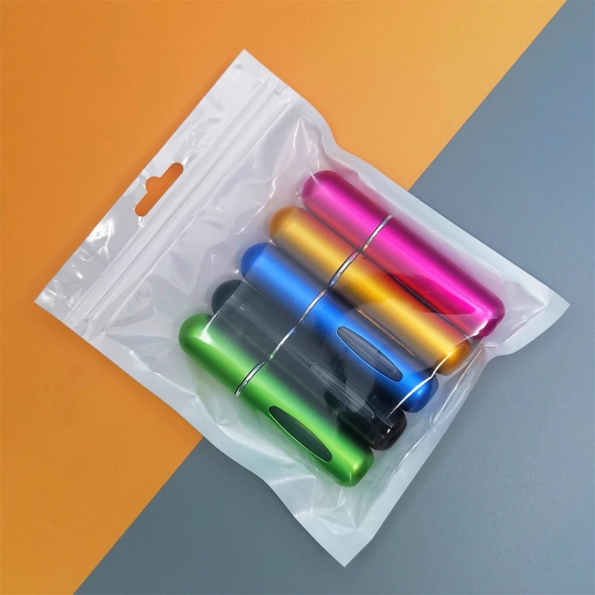 1/5Pcs Travel Perfume Bottle Refillable Portable Mini Atomizer - Body Bliss Essentials