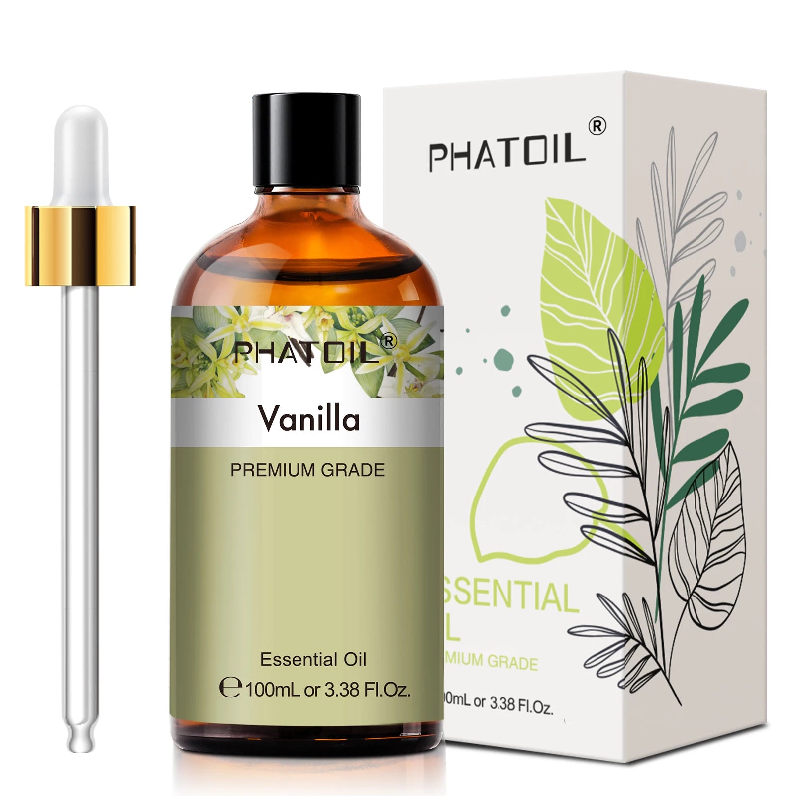 100ml Eucalyptus Essential Oil For Skin Lavender Vanilla Jasmine - Body Bliss Essentials