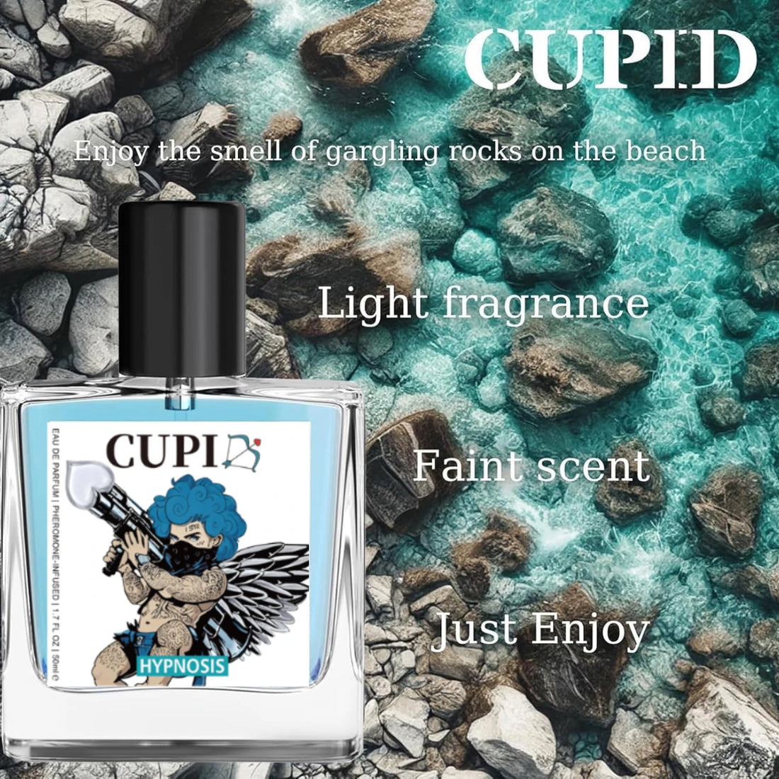 50ML Cupid Hypnosis Pheromone Perfume Long Lasting Enhances Intimacy - Body Bliss Essentials
