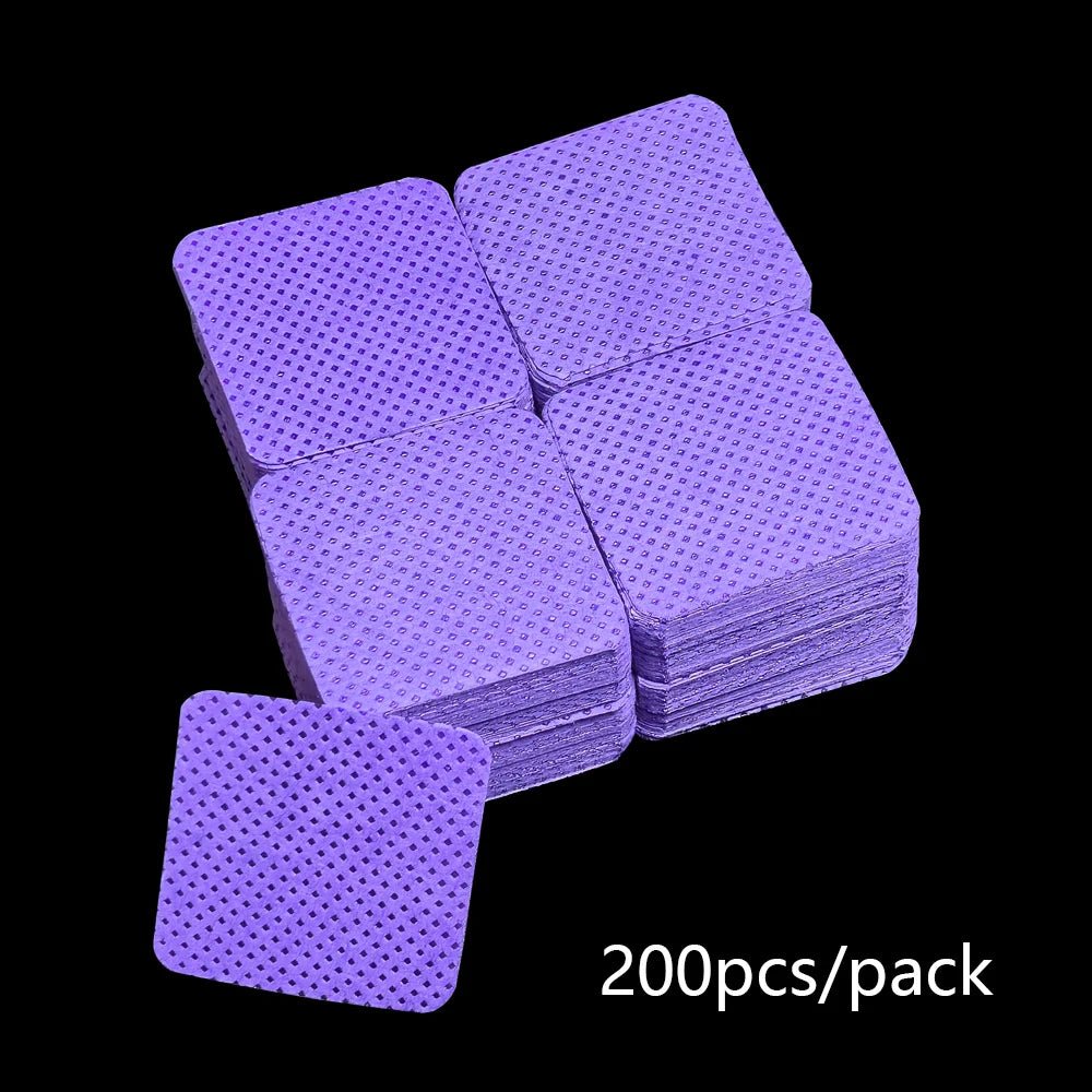Lint Free Nail Wipes Nail Polish Remover Cleaning Wipes - Body Bliss Essentials