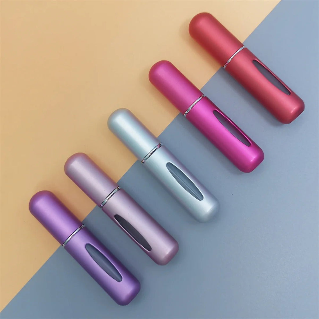 1/5Pcs Travel Perfume Bottle Refillable Portable Mini Atomizer - Body Bliss Essentials