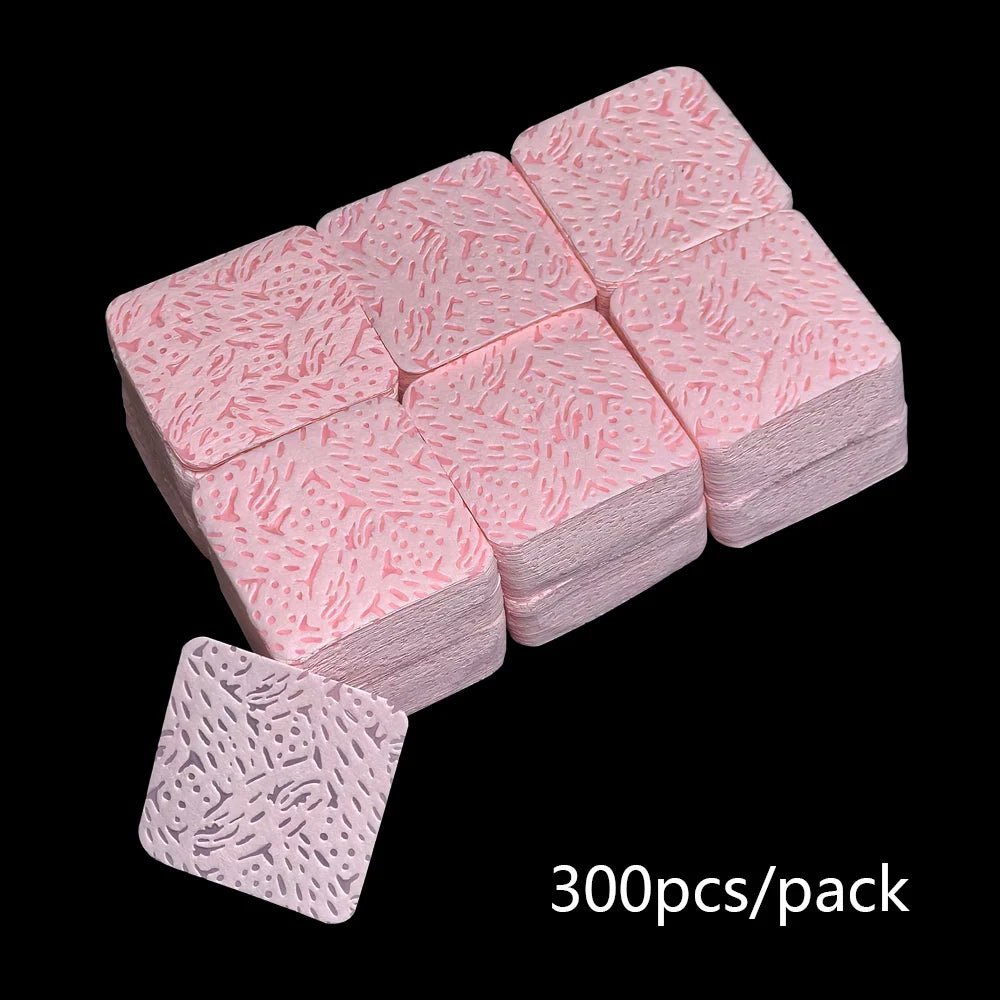Lint Free Nail Wipes Nail Polish Remover Cleaning Wipes - Body Bliss Essentials