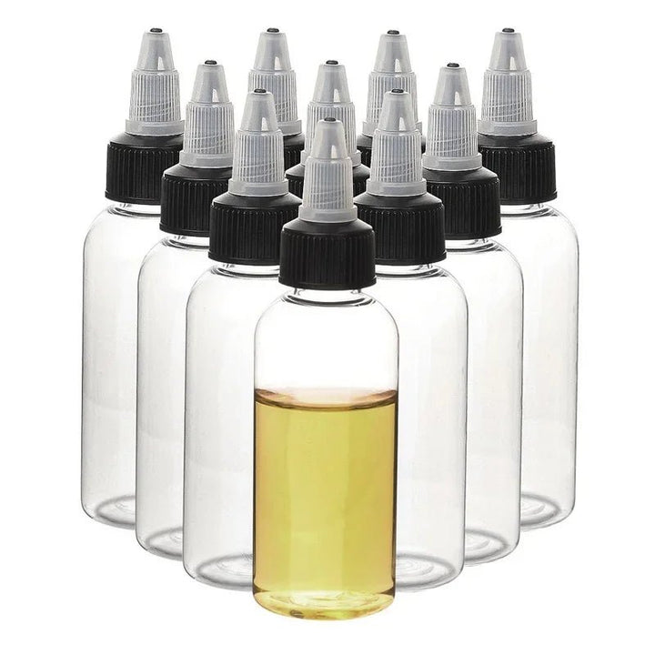 30PCS 30ml/60ml/100ml/120ml Plastic Refillable Bottle Pigment Ink Containers - Body Bliss Essentials
