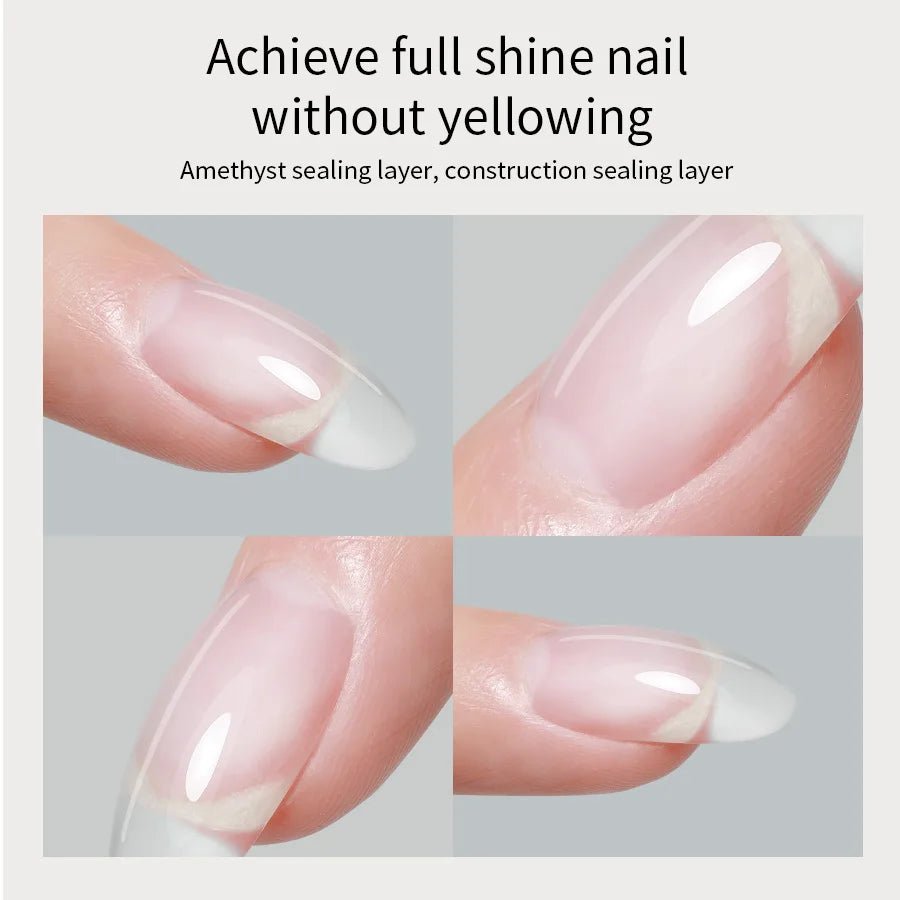 8g /20g Top Coat Gel Not Yellowing Transparent Nail Art DIY - Body Bliss Essentials