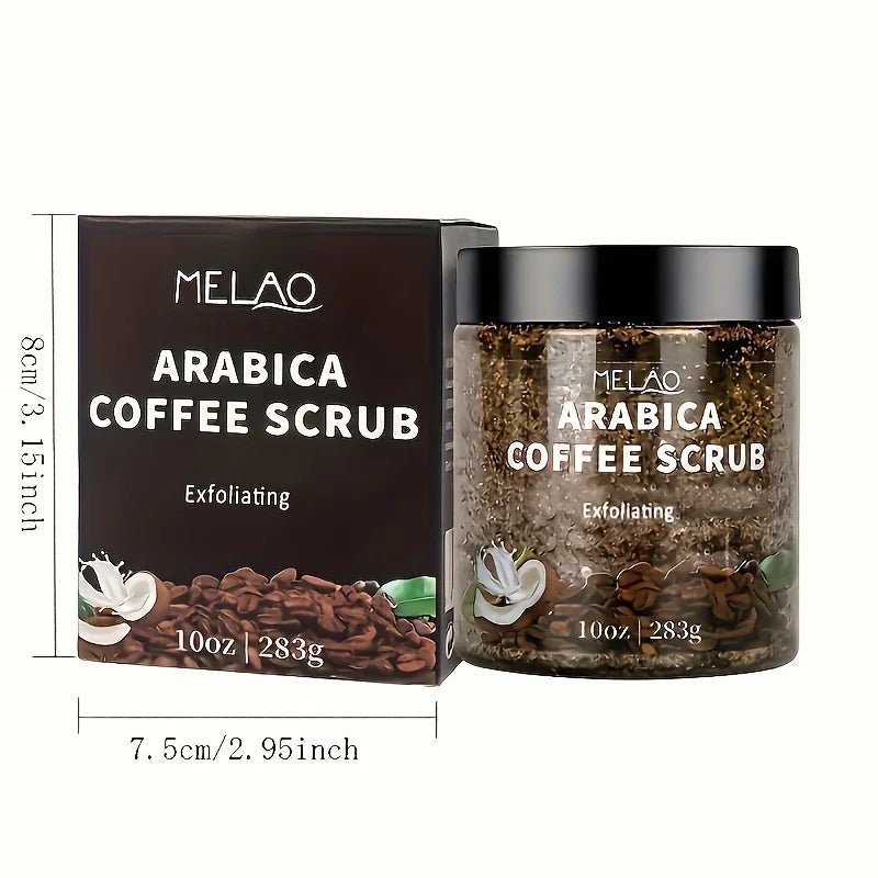 Arabica Coffee Scrub - All Natural Exfoliating Body Scrub for Skin Care - Body Bliss Essentials