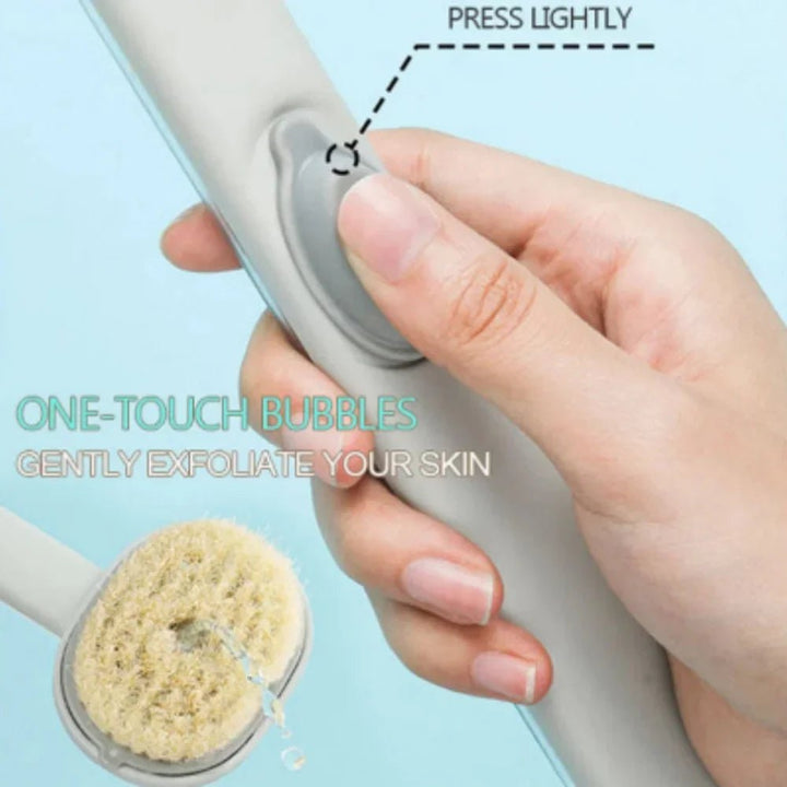 1pc Long Handle Liquid Bath Brush Exfoliating Scrub Body - Body Bliss Essentials