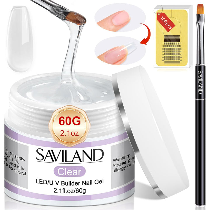SAVILAND Builder Nail Gel Kit - Body Bliss Essentials