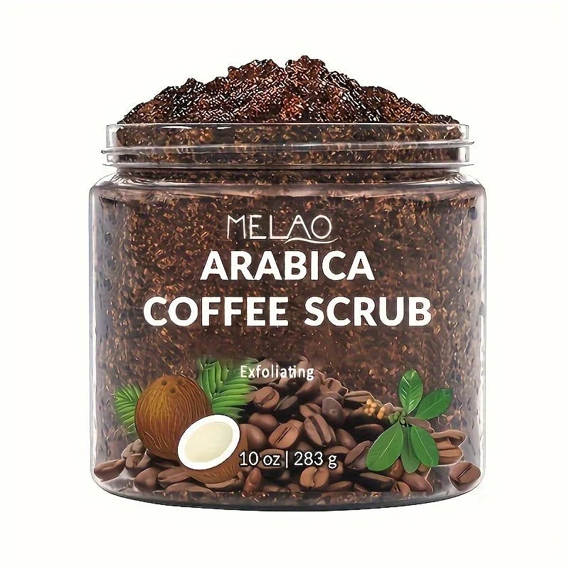 Arabica Coffee Scrub - All Natural Exfoliating Body Scrub for Skin Care - Body Bliss Essentials