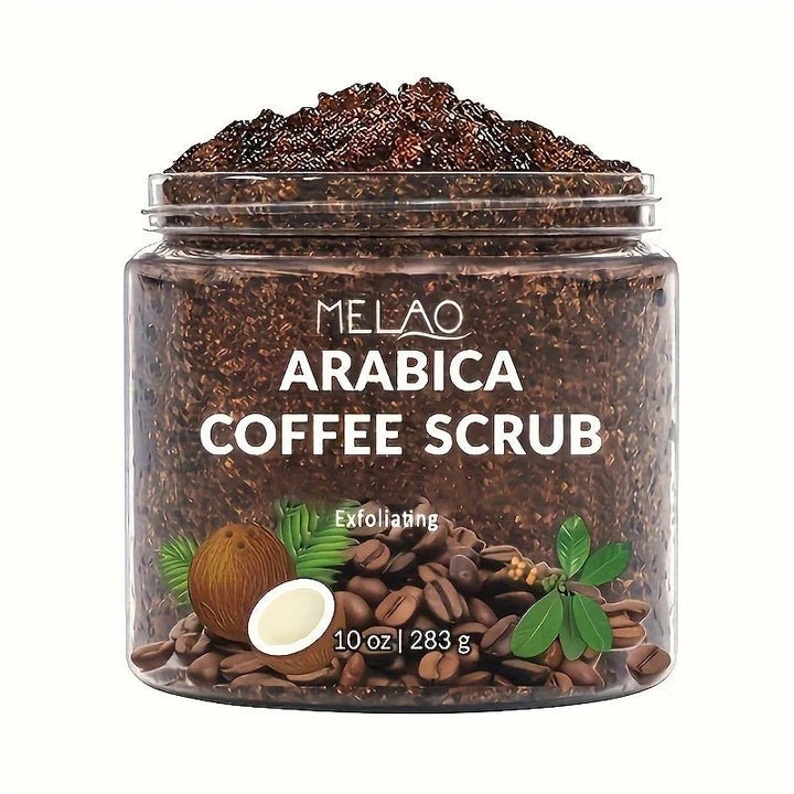 Arabica Coffee Scrub - All Natural Exfoliating Body Scrub for Skin Care - Body Bliss Essentials
