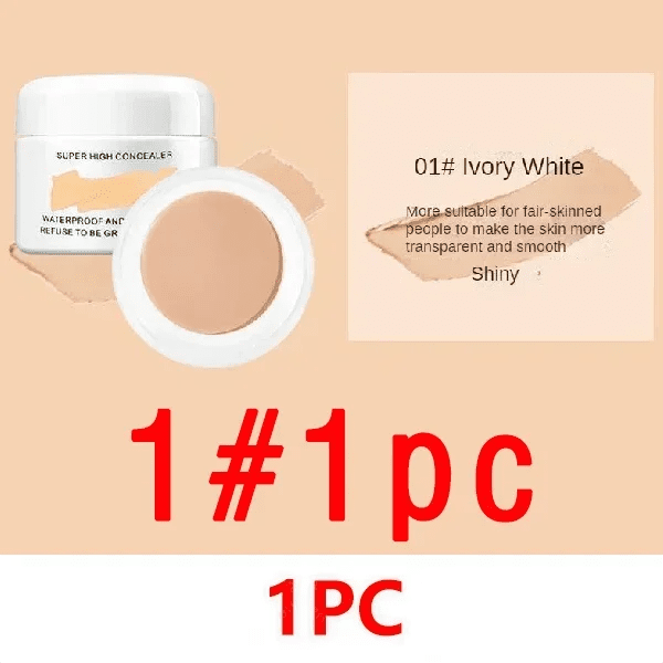 Waterproof Full Coverage Concealer for Tattoos Scars Acne Marks Dark Circles For All Skin Tones - Body Bliss Essentials