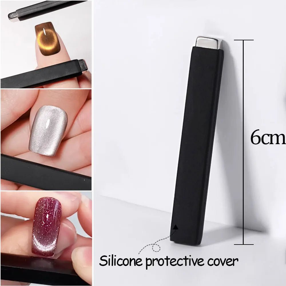 3 - in - 1 Multifunctional Magnetic Cat's Eye Nail Magnetic Stick 130mm Super Strong Gel - Body Bliss Essentials