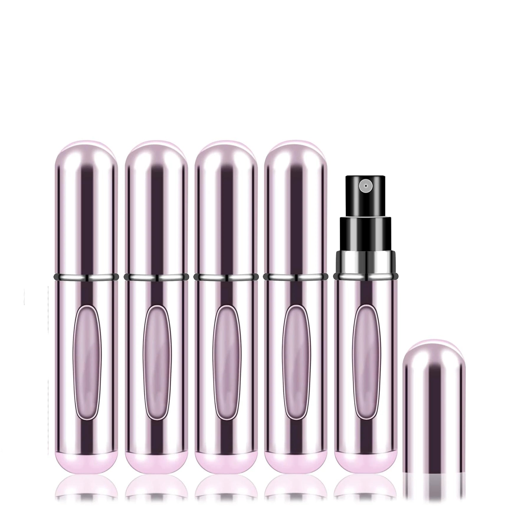 1/5Pcs Travel Perfume Bottle Refillable Portable Mini Atomizer - Body Bliss Essentials