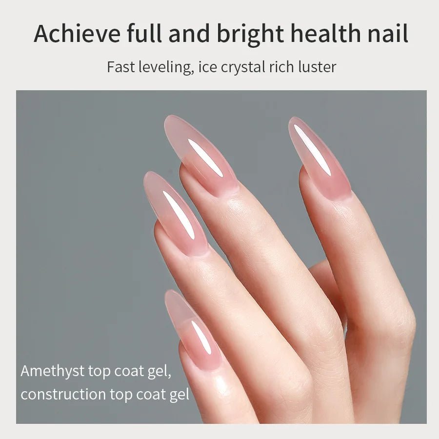 8g /20g Top Coat Gel Not Yellowing Transparent Nail Art DIY - Body Bliss Essentials