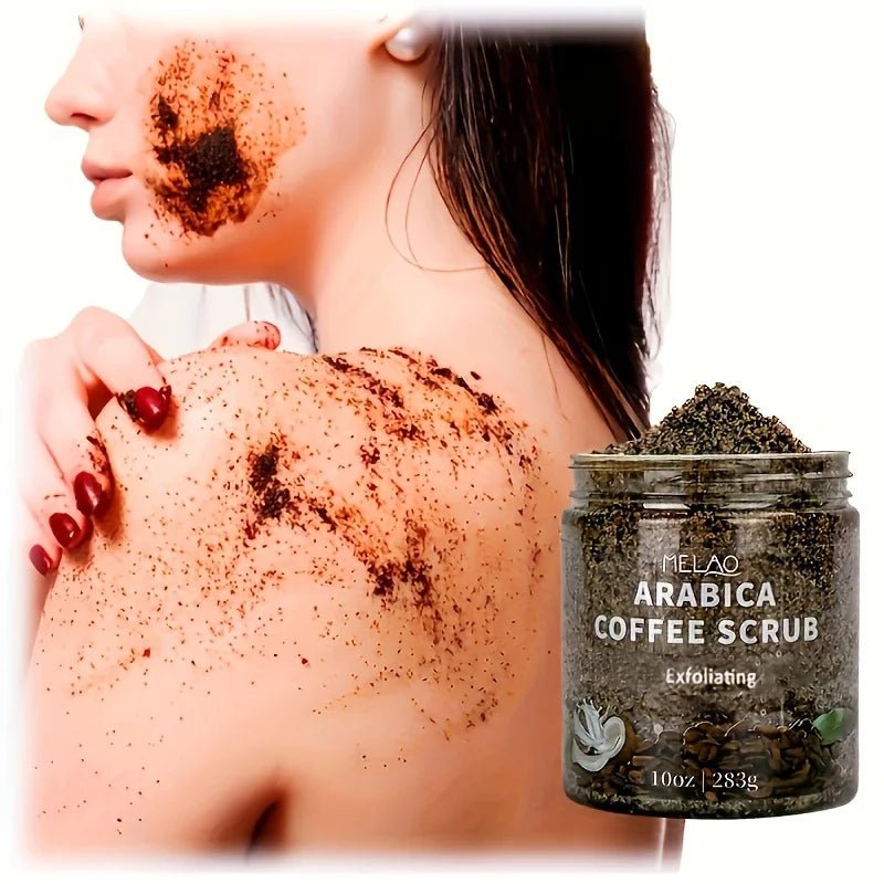 Arabica Coffee Scrub - All Natural Exfoliating Body Scrub for Skin Care - Body Bliss Essentials