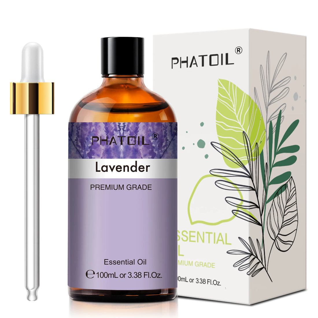 100ml Eucalyptus Essential Oil For Skin Lavender Vanilla Jasmine - Body Bliss Essentials