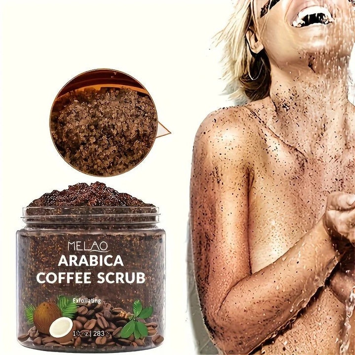 Arabica Coffee Scrub - All Natural Exfoliating Body Scrub for Skin Care - Body Bliss Essentials
