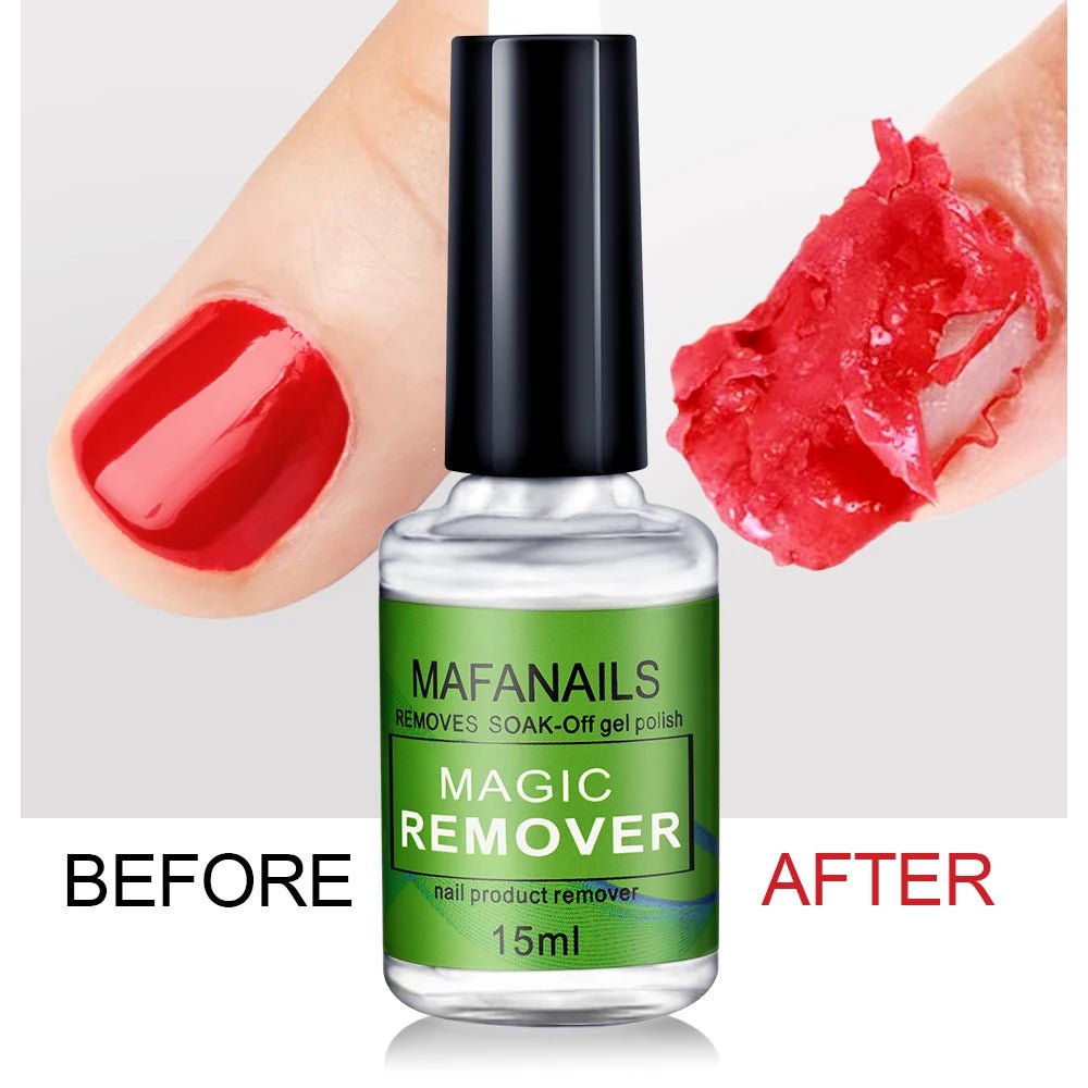 15ml/bottle Nail Gel Remover Polish Soak - Off 3 Minutes Quickly & Easily Removes Gel Polish - Body Bliss Essentials