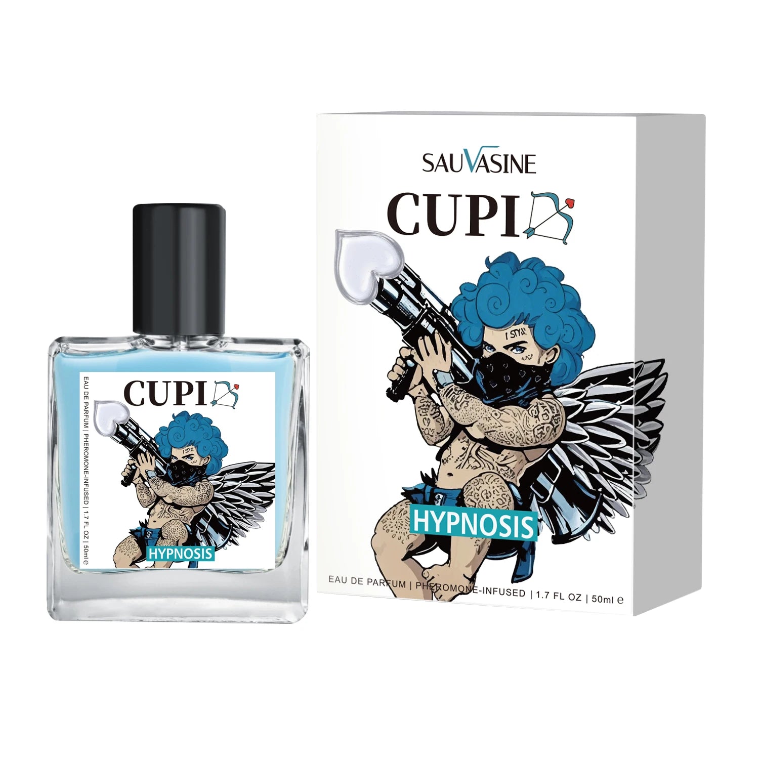 50ML Cupid Hypnosis Pheromone Perfume Long Lasting Enhances Intimacy - Body Bliss Essentials