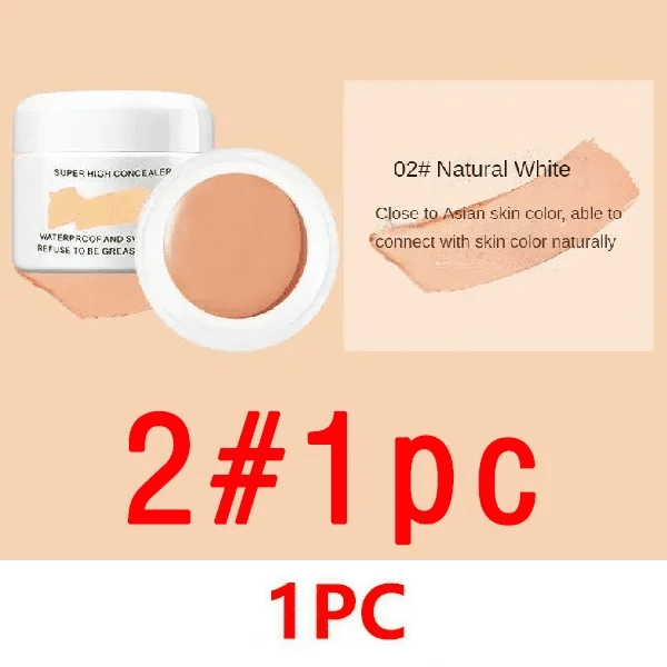 Waterproof Full Coverage Concealer for Tattoos Scars Acne Marks Dark Circles For All Skin Tones - Body Bliss Essentials