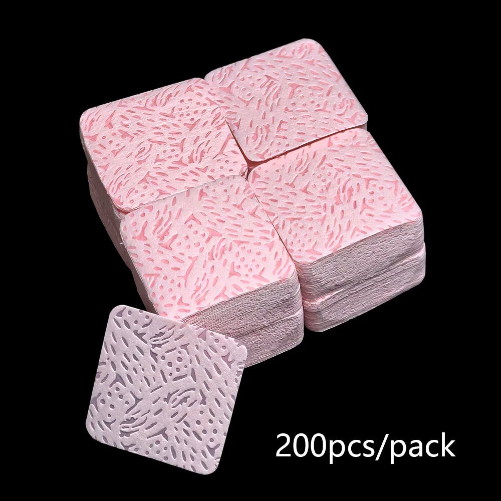 Lint Free Nail Wipes Nail Polish Remover Cleaning Wipes - Body Bliss Essentials